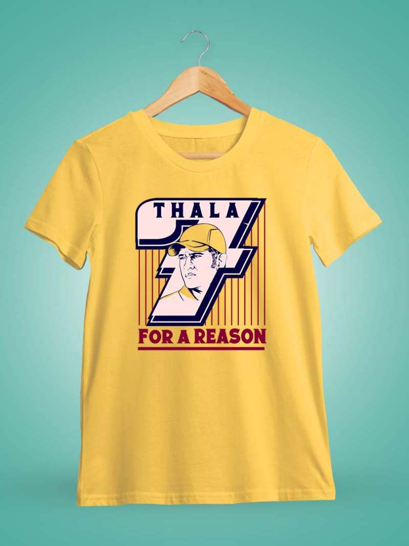 Thala For A Reason Dhoni T-Shirt