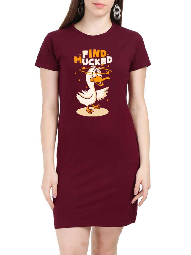 Find Mucked Fun T-Shirt Dress