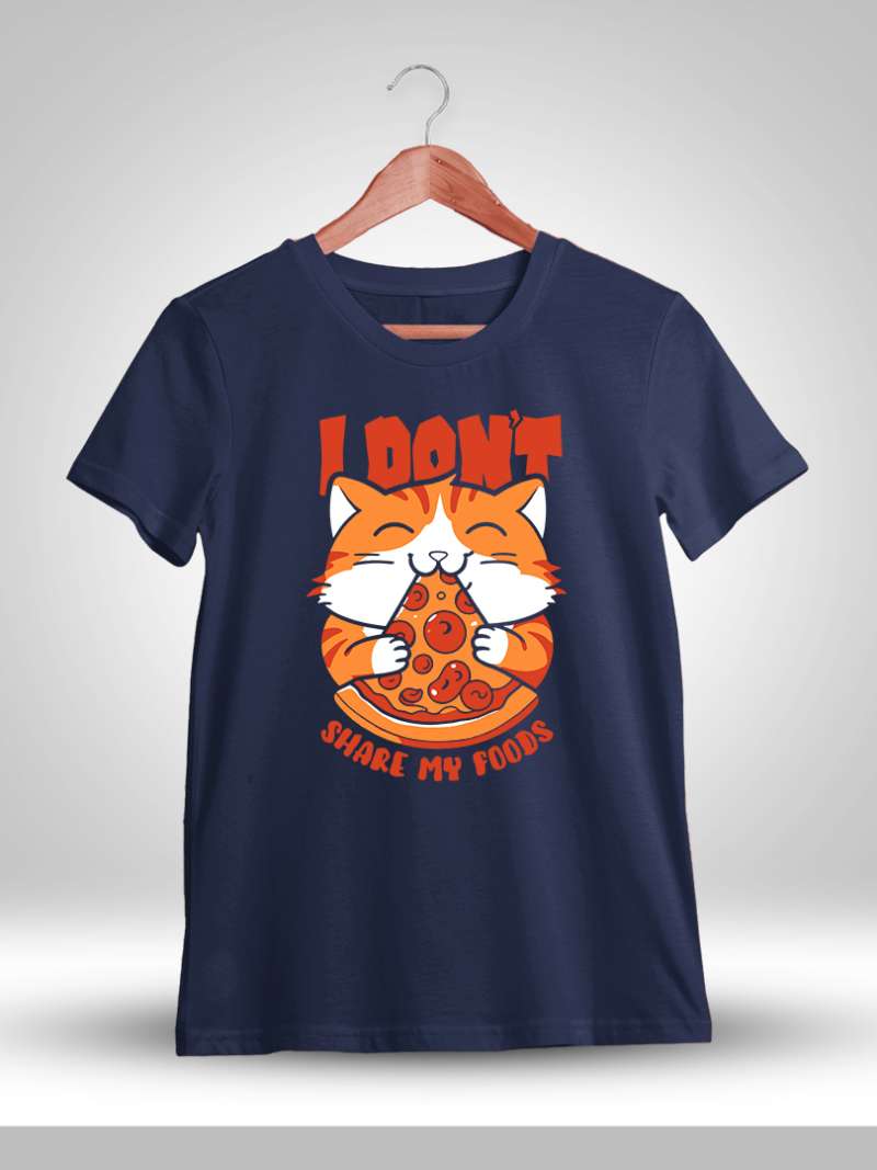 I Don't Share My Foods Fun T-Shirt