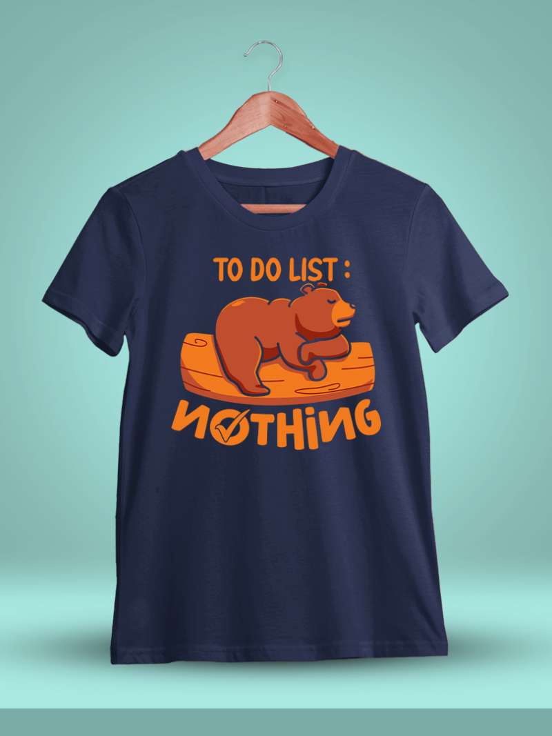To Do List Nothing Fun T-Shirt