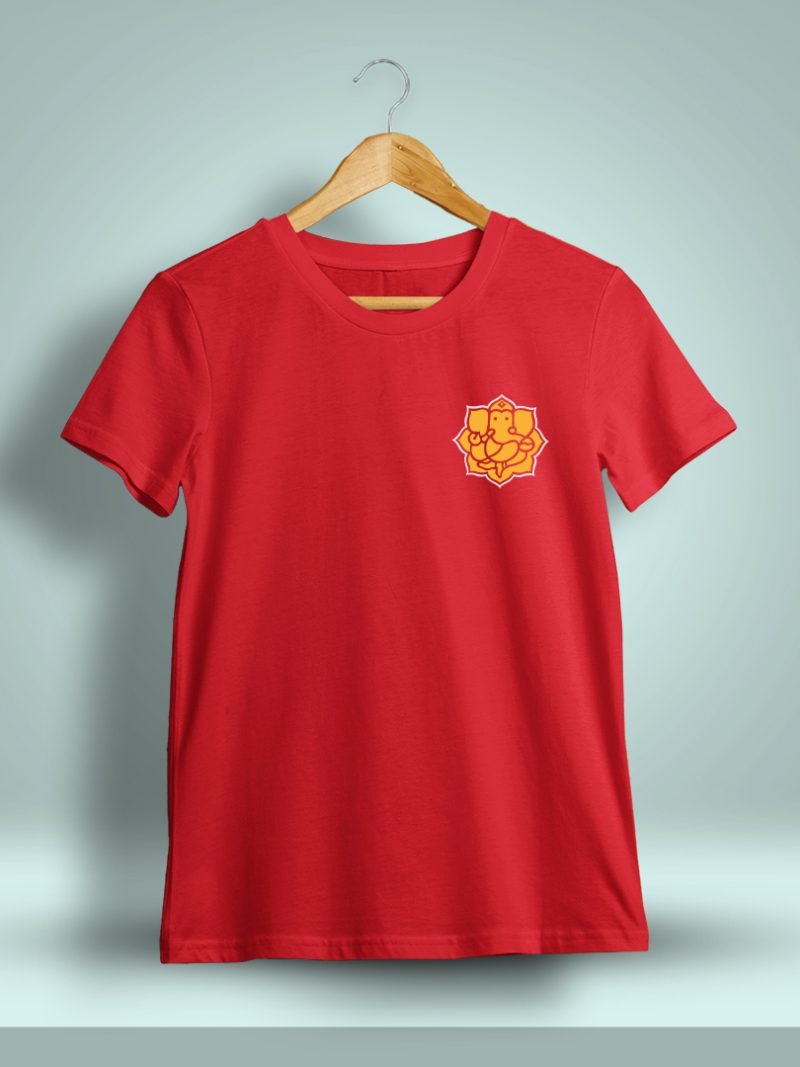 Ganesha Pocket Print Ganpati T-Shirt