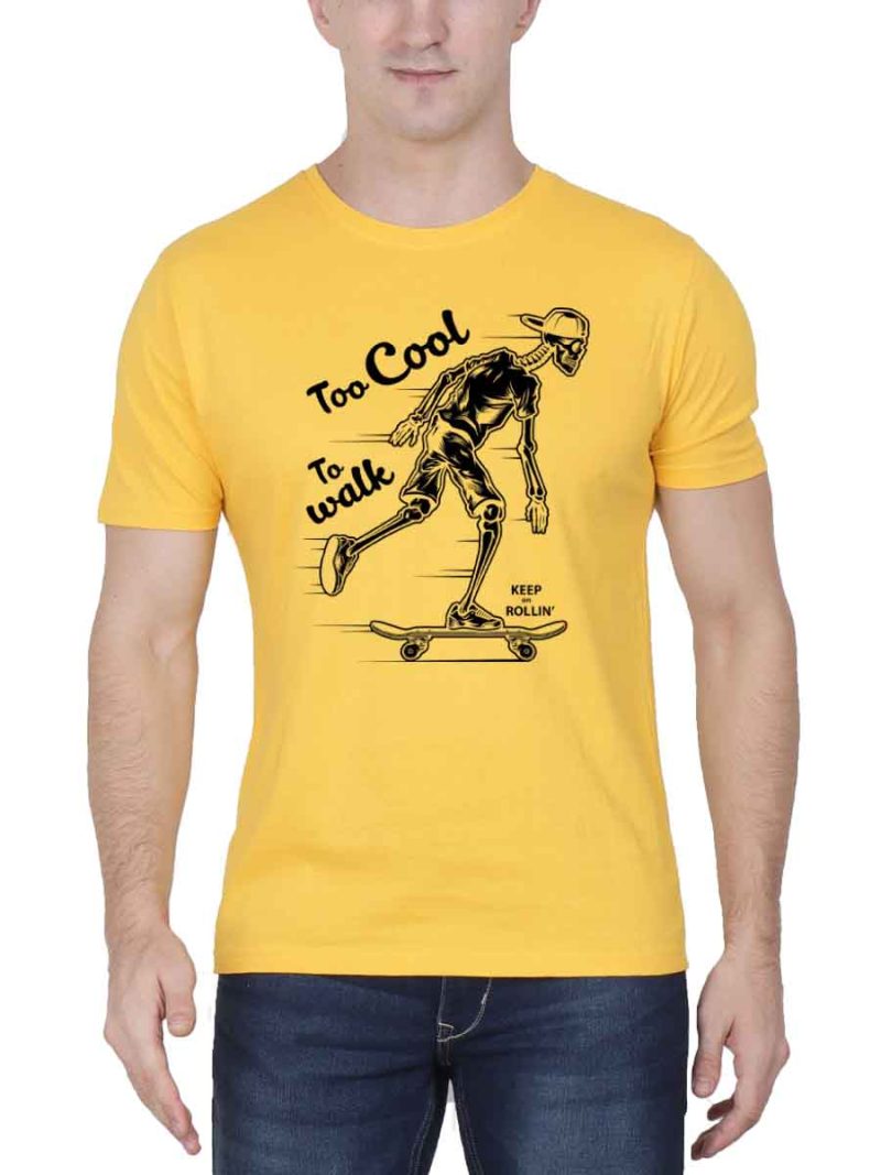 Too Cool To Walk Fun T-Shirt